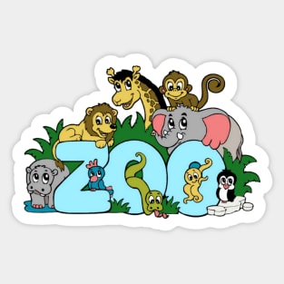 zoo Sticker